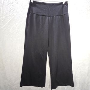 Women's Black Wide-Leg Pants Size Large